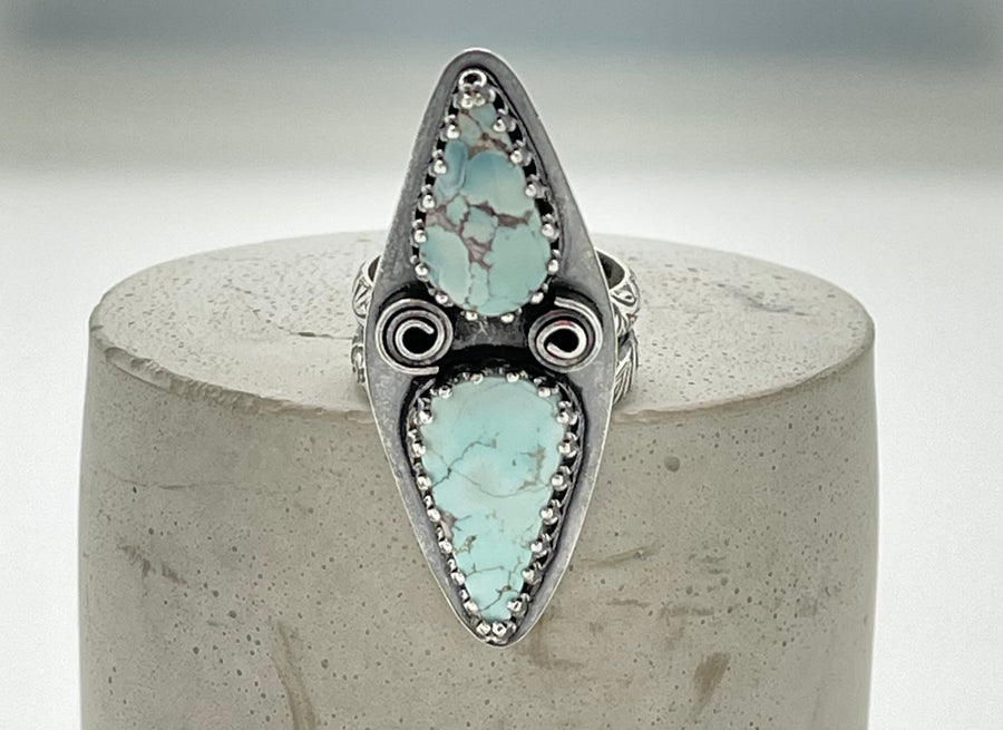 Desert Lavender Turquoise Ring