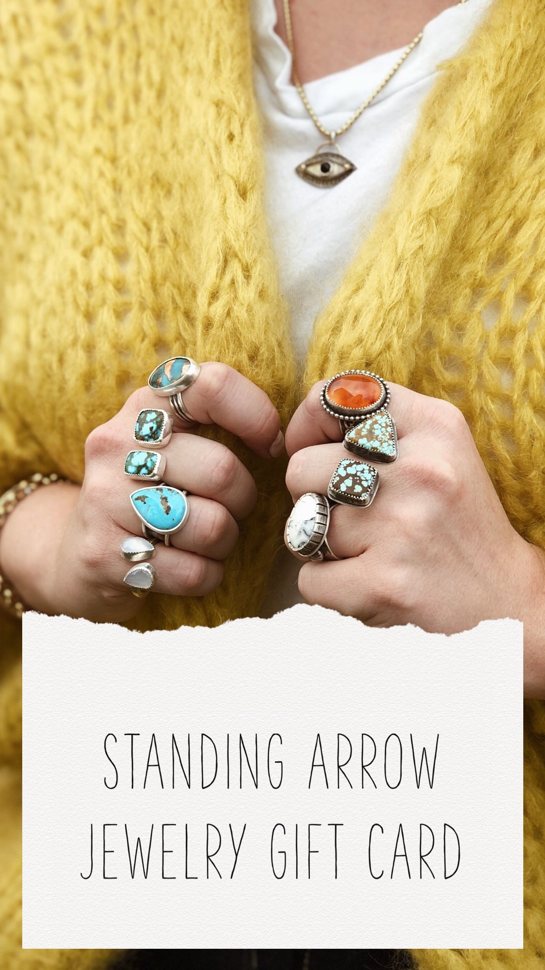 Standing Arrow Jewelry Gift Card